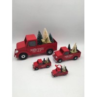 High Quality Christmas Pendant Mini Truck Christmas Tree Ornaments