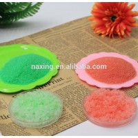 Water blocking material blue red green SAP colorful with fragrance high absorbent polymer for Hygiene Products