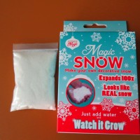 Fake magic snow decoration Instant Snow Powder artificial snow for Decoration