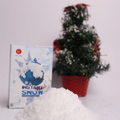 white snow for decoration